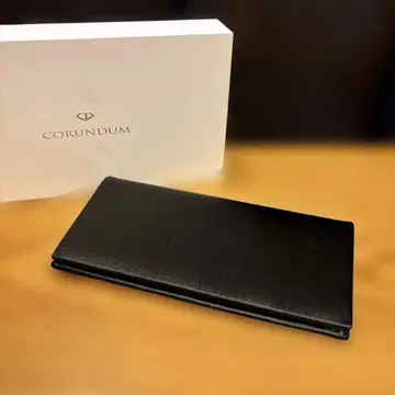 CORUNDUM 가죽 장지갑 커런덤 지갑