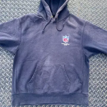 빈티지 귀 페이드 후드티 NFL 자수