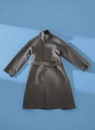 퍼블릭 도쿄 롱 코트 사이즈 3 (M~L 상당) 다크 브라운