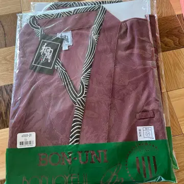 BON-UNI 와인 레드 LL 2장 세트 낱개 판매 가능 작업옷 일본풍