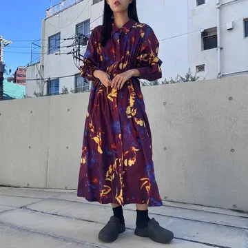 DRIES VAN NOTEN 드리스 셔츠 원피스 36