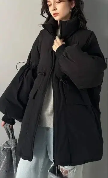 클래식 엘프 오버 사이즈 블루종 L