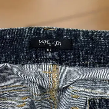 MICHEL KLEIN 데님 팬츠 블루 사이즈 46