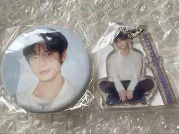 TXT 태현 캡슐 토이 캔뱃지 아크링 키링 세트