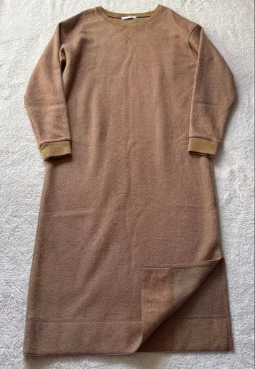 맥피 압축 울 티셔츠 원피스 일본제