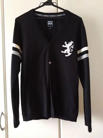 [ 새상품급 ] Admiral 블랙 가디건 남성용 M