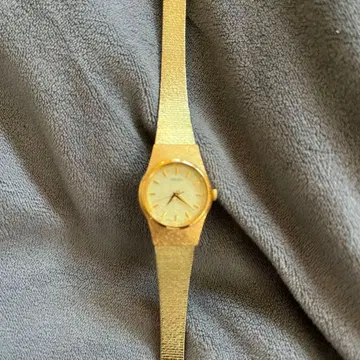 SEIKO 골드 쿼츠 여성용