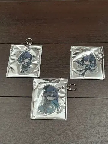 Ado 요다카 아크릴 키링 3종 세트