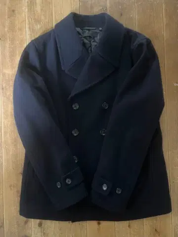 [ UNIQLO ] 유니클로 울렌 P 코트 L 네이비