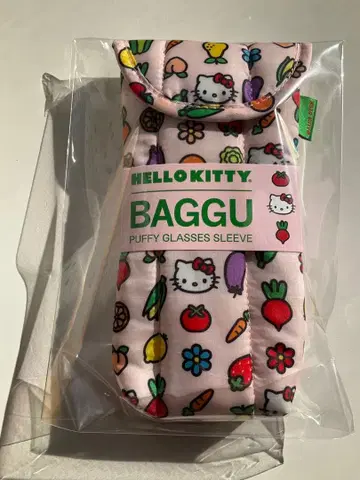 새상품/미사용 BAGGU 안경 케이스 헬로키티 해외 구매품 BAGGU