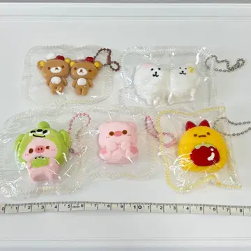 kikisquishy 5개 세트 해외 스퀴즈 쪼물쪼물