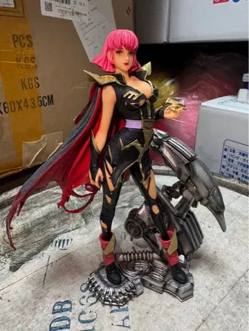 하만 칸 건담 레진 키트 피규어 동상 재도색