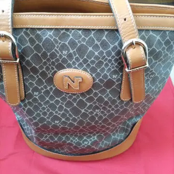 새상품급 니나 리치 크로커다일 패턴 숄더백