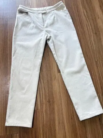 레리안 13+ 속기모 화이트 팬츠