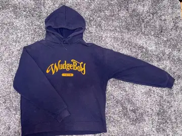 WudgeBoy 후드 부착 후드티 네이비