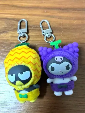 레어 치비토모 산리오 바츠마루 쿠로미 키링