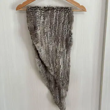 NOJESS 그레이 계열 퍼풍 스톨