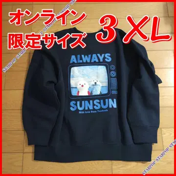 GU SUNSUN 헤비웨이트 맨투맨 풀오버 퍼펫 스