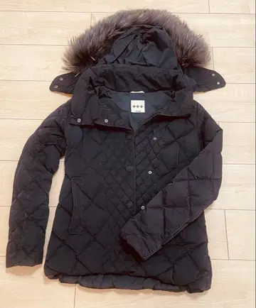 타트라스 퍼 블랙 다운 자켓 TATRAS