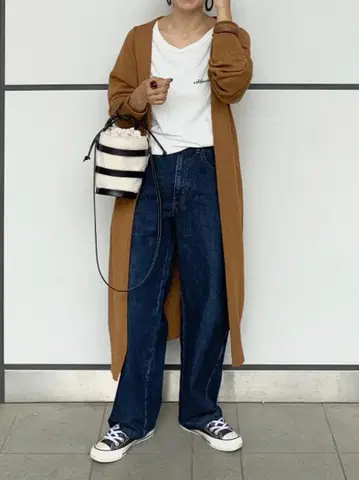 Deuxieme Classe 니트 롱 가디건 정가 4만 2900엔