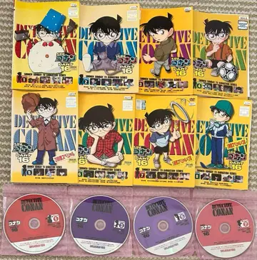 [대여 반납품] 명탐정 코난 DVD part16 전 8권 세트