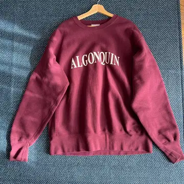 리 ALGONQUIN 트레이닝복 XL 버건디