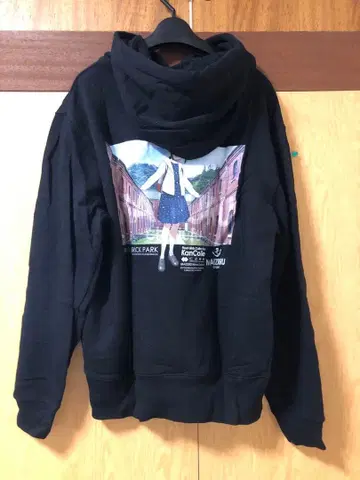 칸코레 함대 컬렉션 구축함 후부키 마이즈루 후드티 M 사이즈 블랙