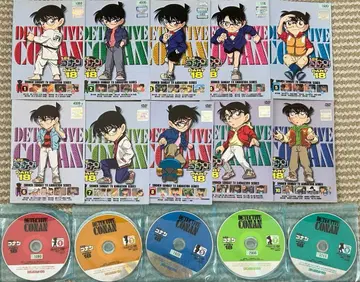 [대여 반납품] 명탐정 코난 DVD part18 전 10권 세트