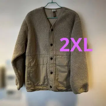 TIGORA 보아 자켓 2XL 베이지