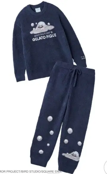 젤라피케 드래곤 퀘스트 베비모코 풀오버 & 몬스터 롱 팬츠 세트 L