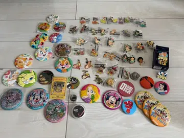 디즈니 핀 배지 캔뱃지 세트