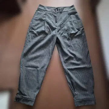 ZARA 헤링본 무늬 캐주얼 팬츠 M 사이즈