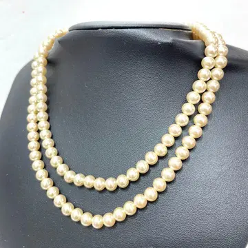 [ M11 ] 이중 진주 목걸이