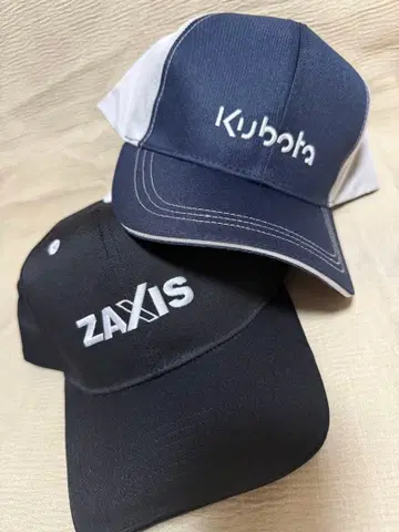 미사용 새상품 쿠보타 캡 ZAXIS kubota