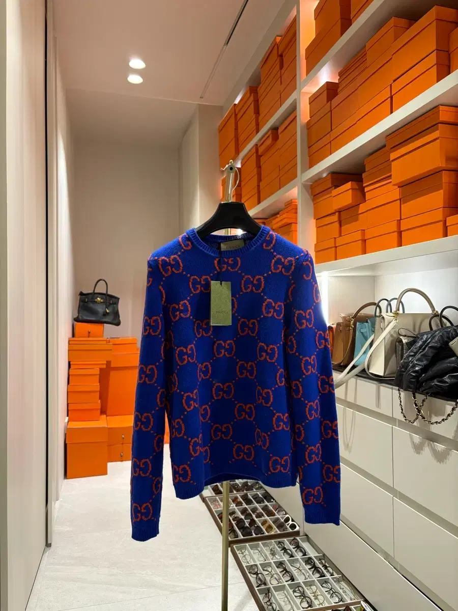 { Department Store Edition / New Product } Gucci GG Jacquard Logo Knit