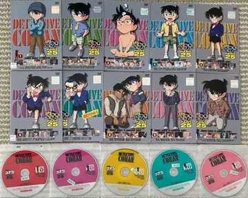 [대여 반납품] 명탐정 코난 DVD part25 전 10권 세트