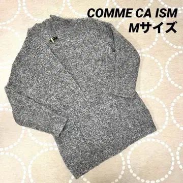 COMME CA ISM 가디건 겉옷 M 사이즈 그레이 계열