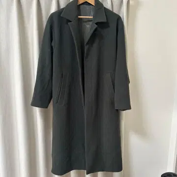 SLOWBE 코트 다크 그레이