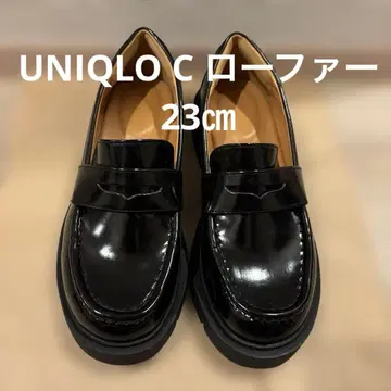 UNIQLO C 블랙 로퍼 23.0 cm