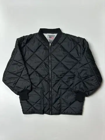 DOGMA 퀼팅 자켓 블랙 XL 사이즈