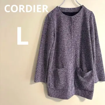 CORDIER 코르디아 노카라 자켓 그레이 L 여성용