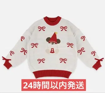 릴린린 니트 스웨터 리본