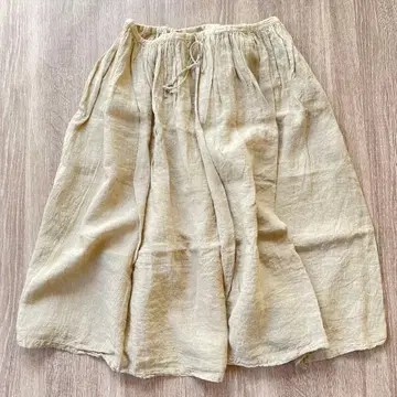 마키마로 팔다 린넨 스커트