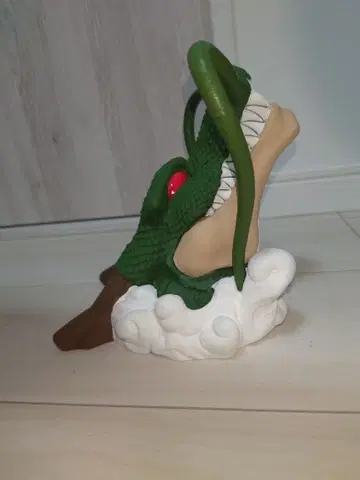 드래곤볼 DX 조립식 헤드형 소프트 비닐 저금통 신룡 션롱 저금통