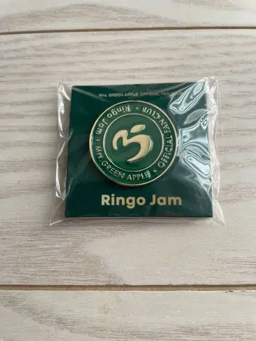 Mrs. GREEN APPLE Ringo Jam 핀 배지