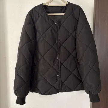selectshopk 퀼팅 자켓 블랙