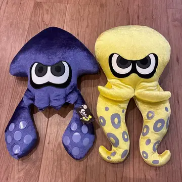 Splatoon 3 오징어와 문어 봉제 인형 세트