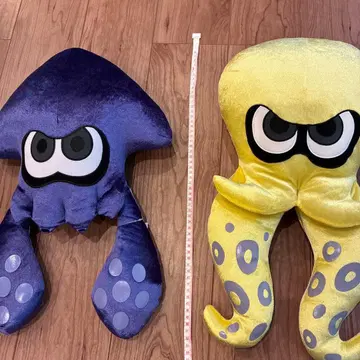 Splatoon 3 오징어와 문어 봉제 인형 세트