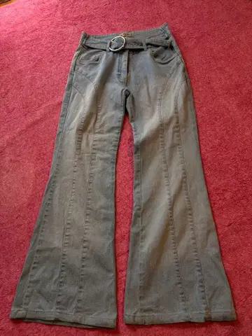 ATTITUDE 플레어 청바지 해외 구매 빈티지 Y2K