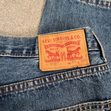 LEVI 550 데님 팬츠 w 34 l 30